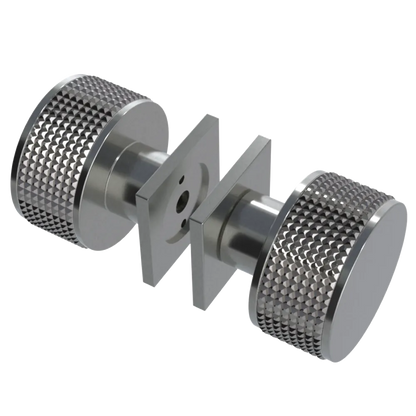 Rubinet Shower Door Knob (set) Satin Nickel