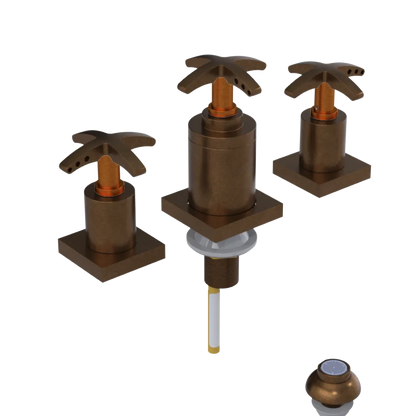 Rubinet Bidet Fitting with Spray, Diverter, and Vacuum Breaker (less drain) Oil Rubbed Bronze