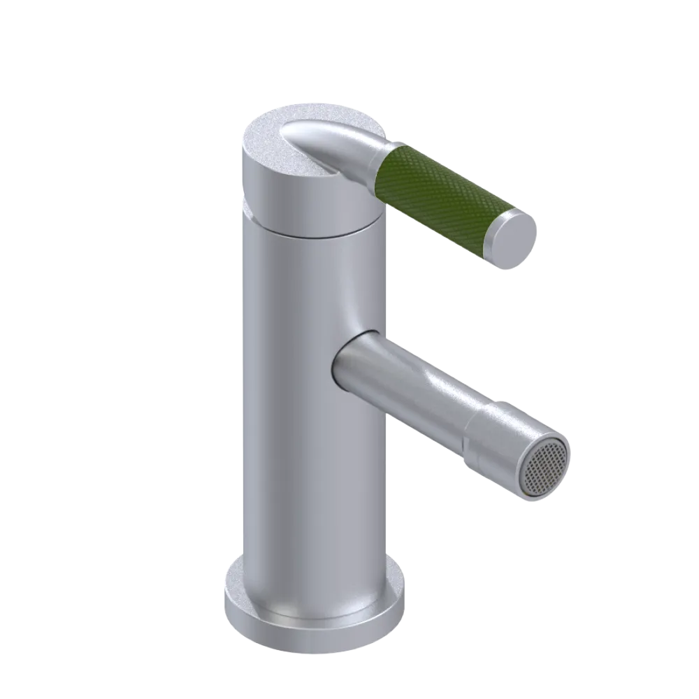 Rubinet Single Control Bidet Fitting (less drain) Satin Chrome