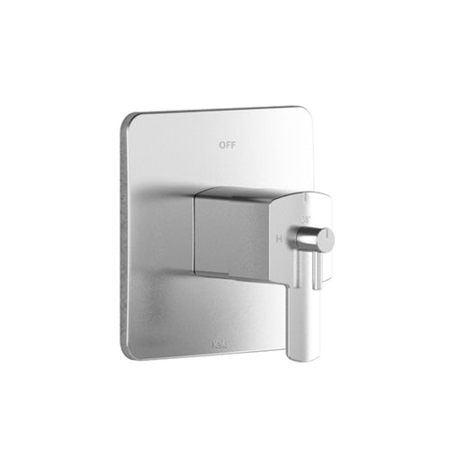 KALIA GRAFIK Decorative trim for 2-way AQUATONIK type T/P coaxial valve with diverter