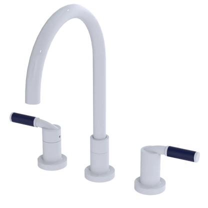 Rubinet Widespread Kitchen Set White