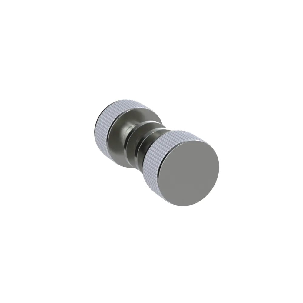 Rubinet Shower Door Knob (set) Satin Nickel