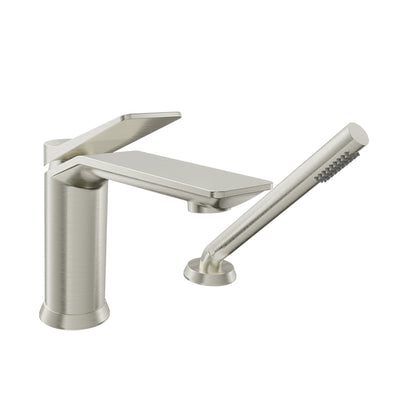 Baril 2-piece tub filler with hand shower