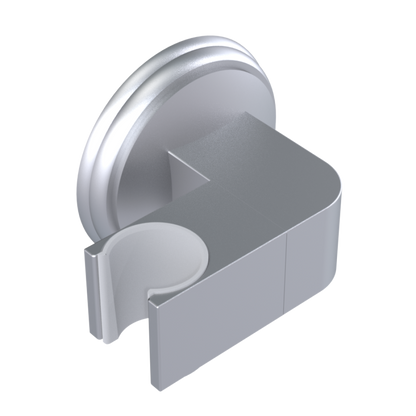 Rubinet Wall Bracket for Hand Held Shower Satin Chrome