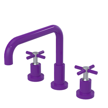 Rubinet Widespread Kitchen Set Purple Haze