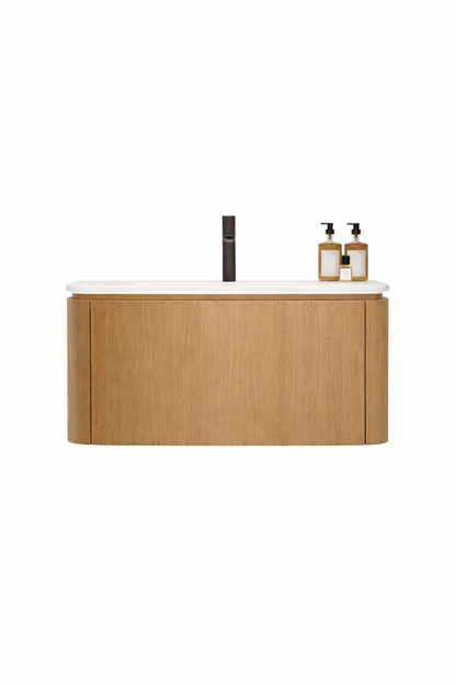 Auriel Single Sink Vanity With Single Drawer by Godi