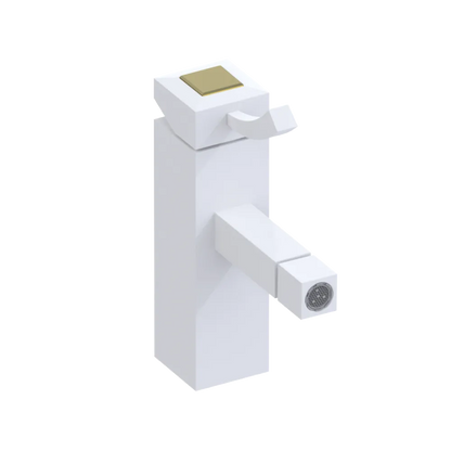 Rubinet Single Control Bidet Fitting (less drain) Matt White