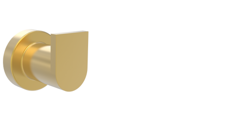 Zomodo CEC02-EG (Towel Hook) Eureka Gold Robe/Towel Hook