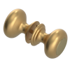 Rubinet Shower Door Knob (set) Satin Gold