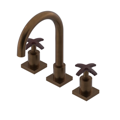 Rubinet Widespread Lav. Set. (less drain) Tuscan Brass