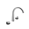 Baril 8" c/c lavatory faucet, drain included