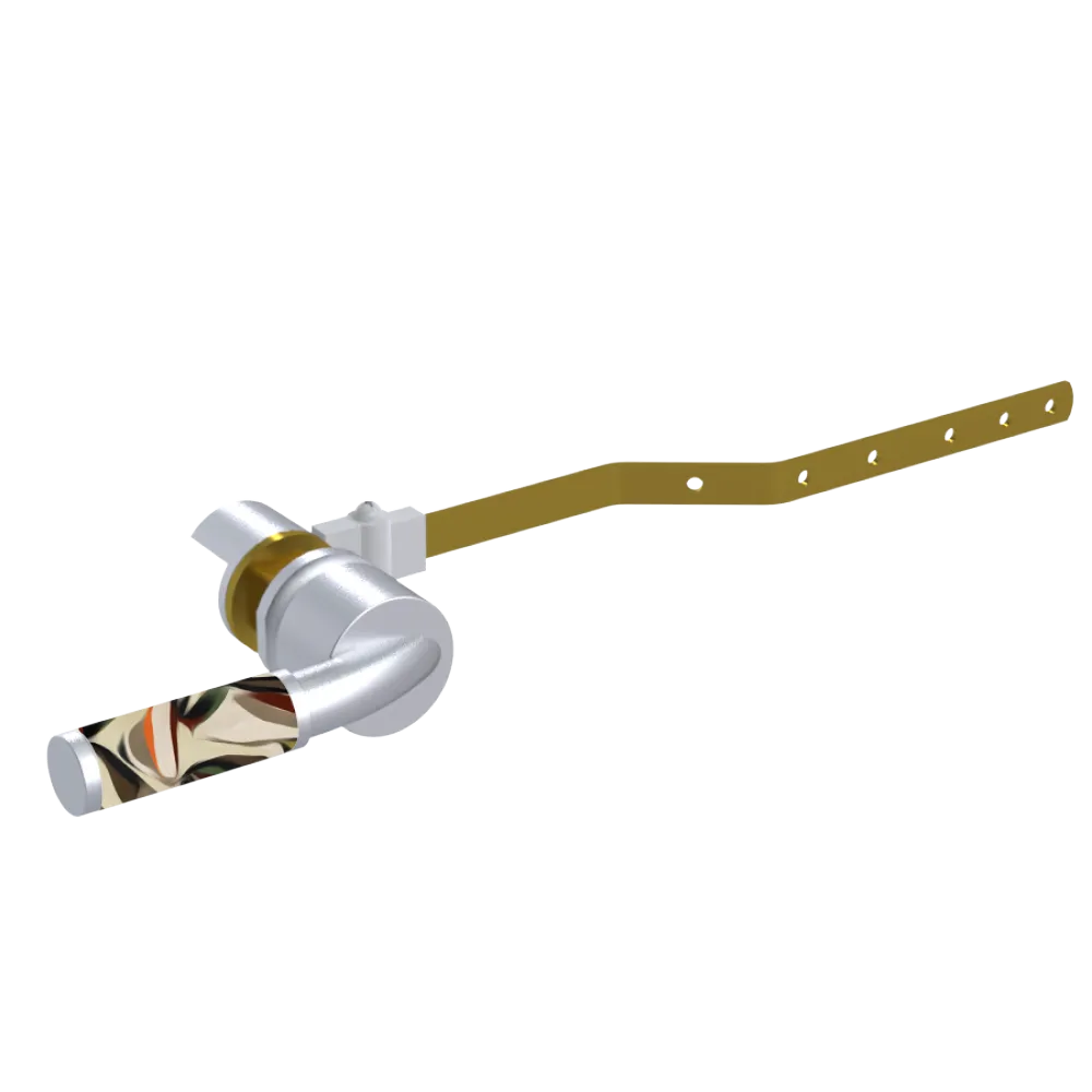 Rubinet Trip Levers Satin Chrome