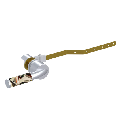 Rubinet Trip Levers Satin Chrome