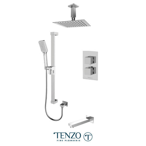 Tenzo 3 Functions Slick 3-Way Shower Kit