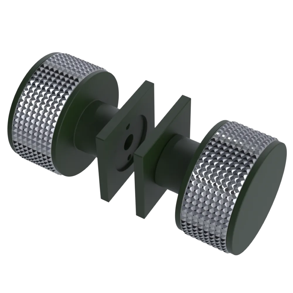 Rubinet Shower Door Knob (set) Green Envy