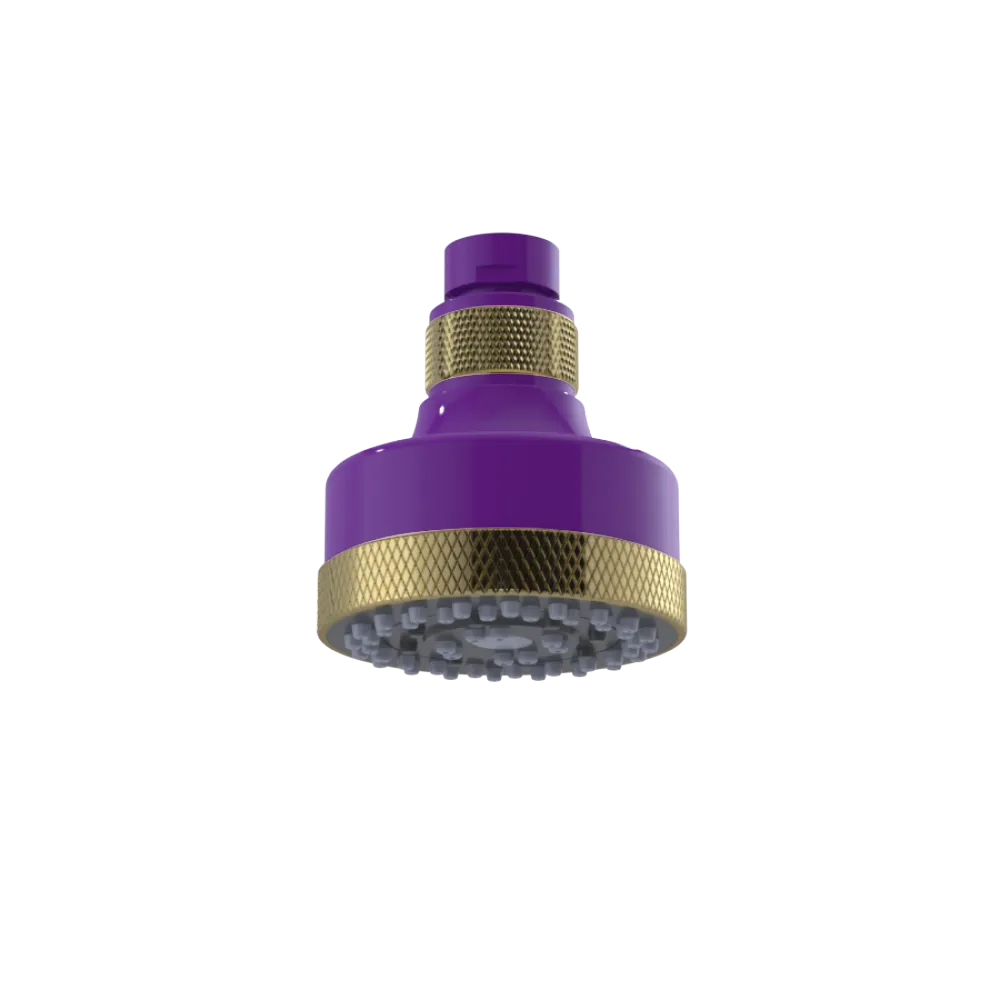 Rubinet 3 FUNCTION SHOWER HEAD Purple Haze
