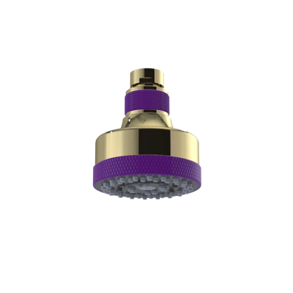 Rubinet 3 FUNCTION SHOWER HEAD Natural Brass