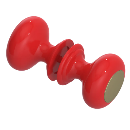 Rubinet Shower Door Knob (set) Red