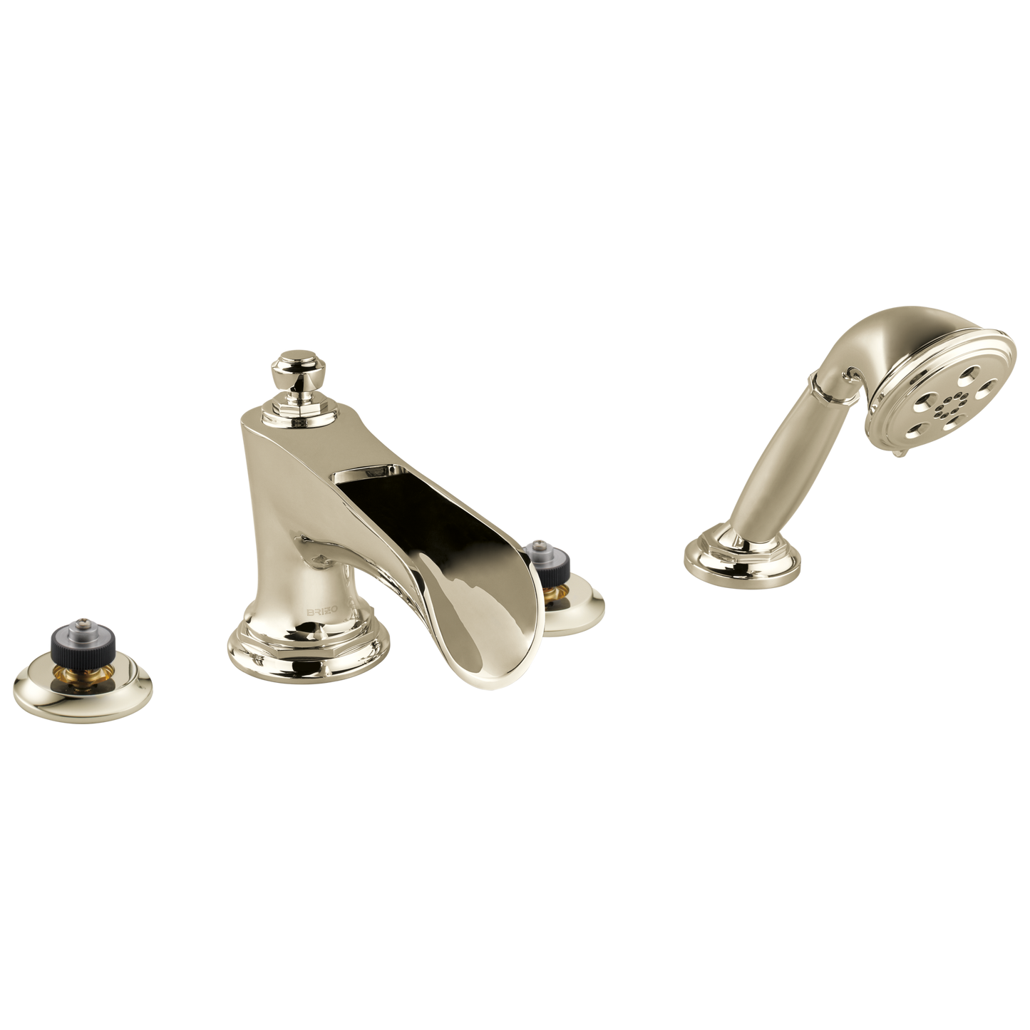 Brizo Roman Tub Trim With Hand Shower Less Handles