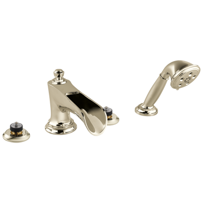 Brizo Roman Tub Trim With Hand Shower Less Handles