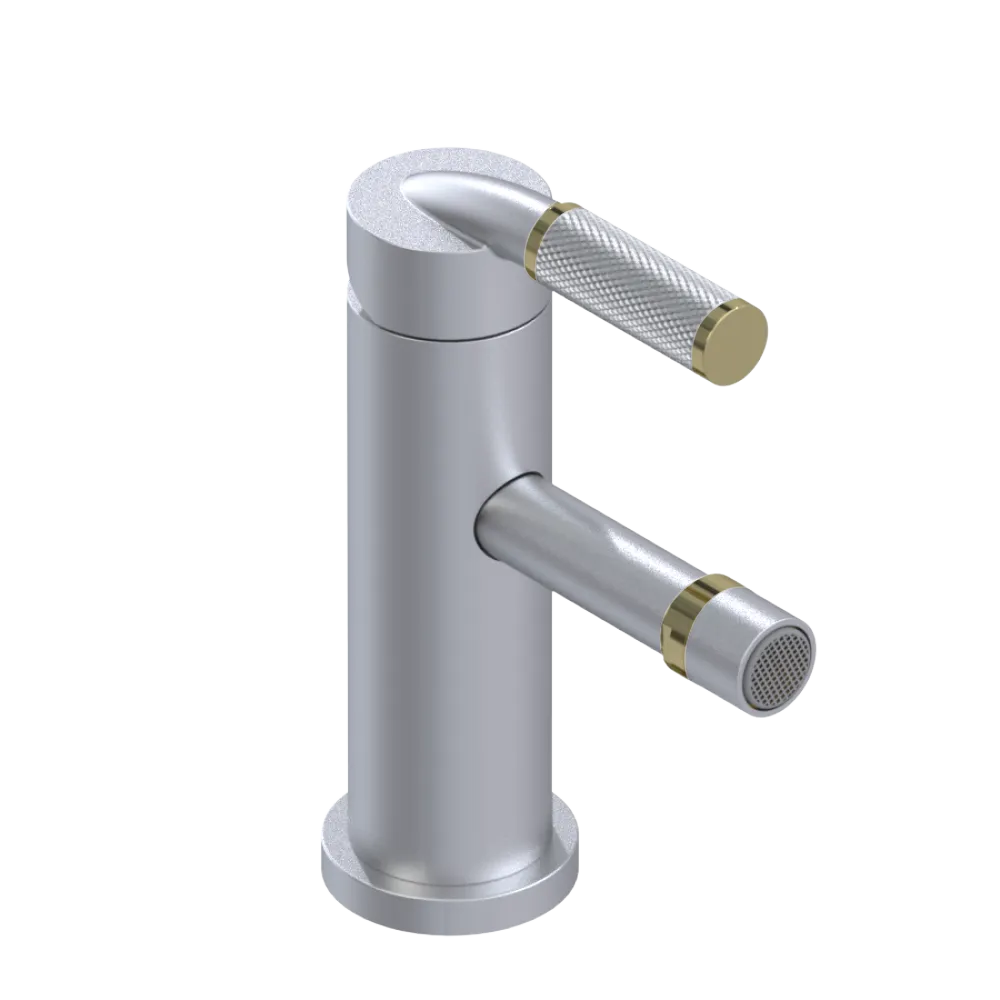 Rubinet Single Control Bidet Fitting (less drain) Satin Chrome