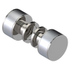 Rubinet Shower Door Knob (set) Polished Nickel