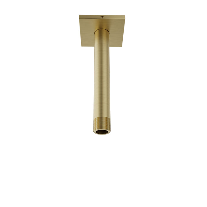Baril 6'' ceiling mounted shower arm, square flange