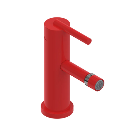 Rubinet Single Control Bidet Fitting (less drain) Red