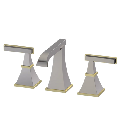 Rubinet Widespread Lav. Set. (less drain) Polished Nickel