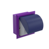 Rubinet RECESSED TOILET PAPER HOLDER Purple Haze