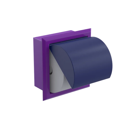 Rubinet RECESSED TOILET PAPER HOLDER Purple Haze