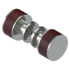 Rubinet Shower Door Knob (set) Satin Nickel