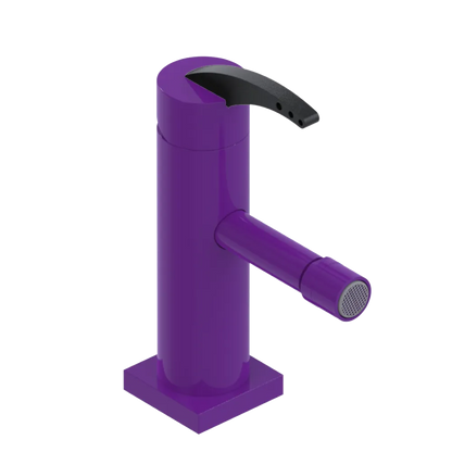 Rubinet Single Control Bidet Fitting (less drain) Purple Haze