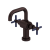 Rubinet Single Hole Dual Handle Lav. Set. (less drain) Oil Rubbed Bronze