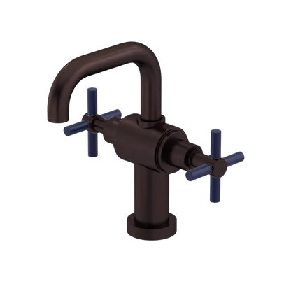 Rubinet Single Hole Dual Handle Lav. Set. (less drain) Oil Rubbed Bronze