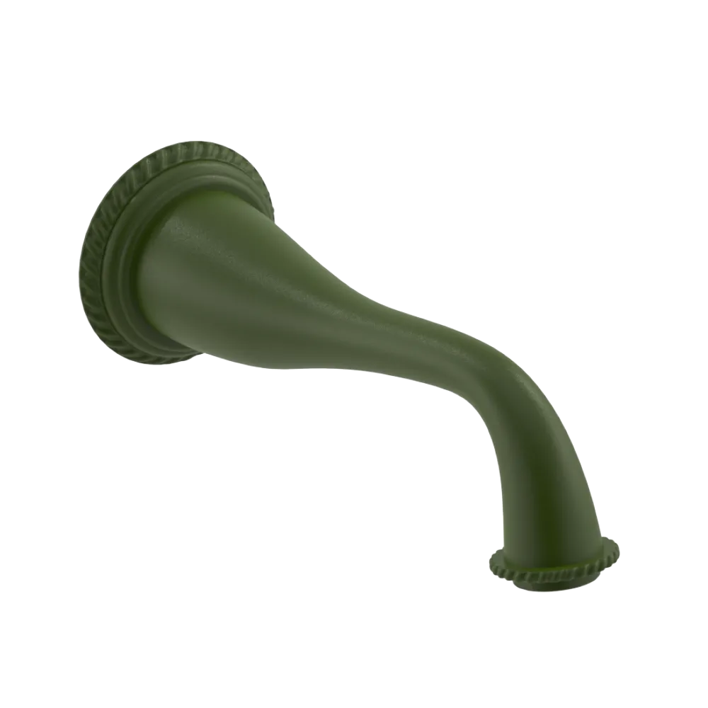 Rubinet Tub Filler Spout Wall Mount Green Envy