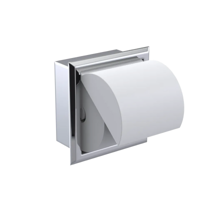 Rubinet RECESSED TOILET PAPER HOLDER Chrome