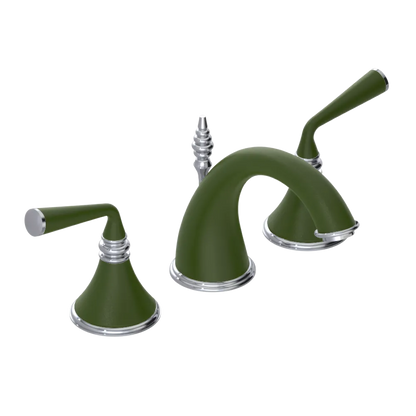 Rubinet Widespread Lav. Set. (less drain) Green Envy