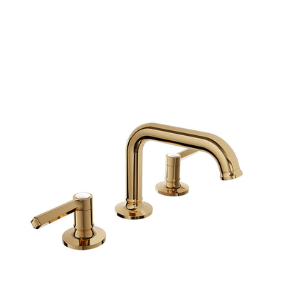 Baril 8" c/c lavatory faucet, drain included