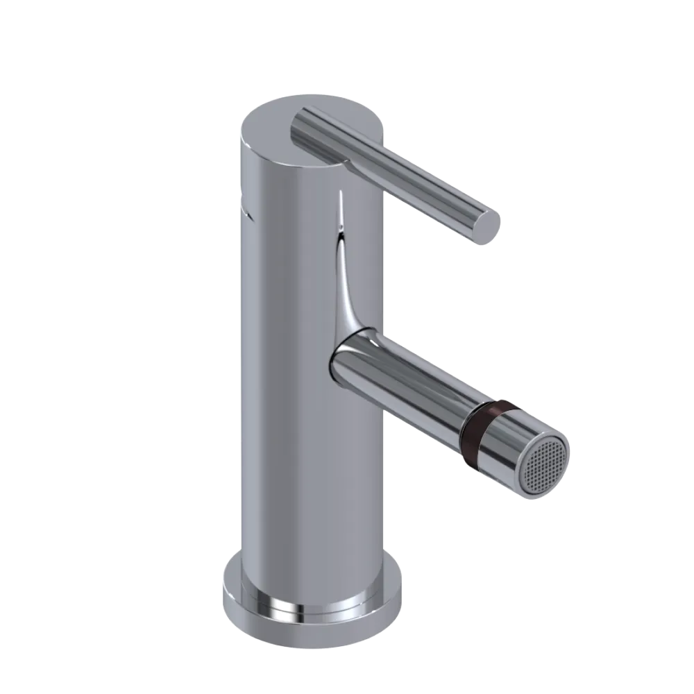 Rubinet Single Control Bidet Fitting (less drain) Chrome