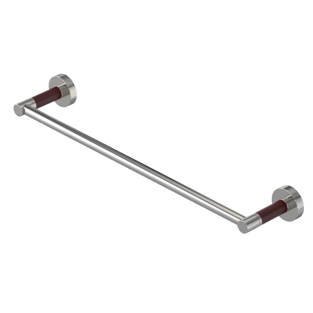 Rubinet Towel Bar 18" Polished Nickel