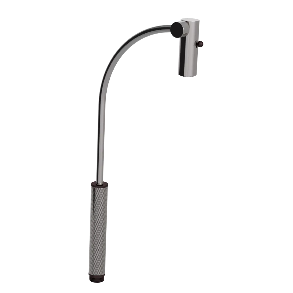 Rubinet Hand Held Shower Bidet Only Polished Nickel