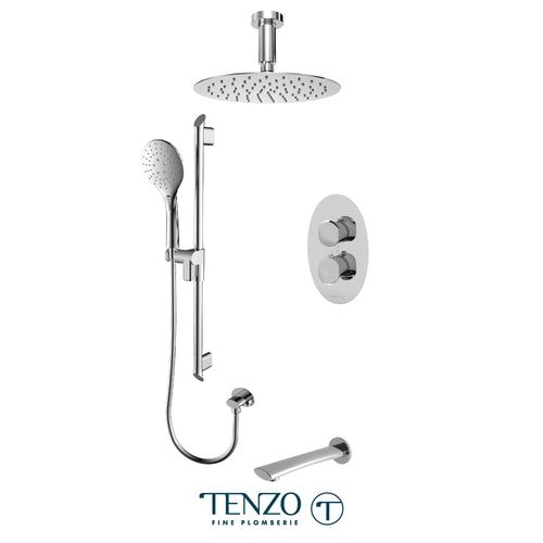 Tenzo 3 Functions Fluvia 3-Way Shower Kit