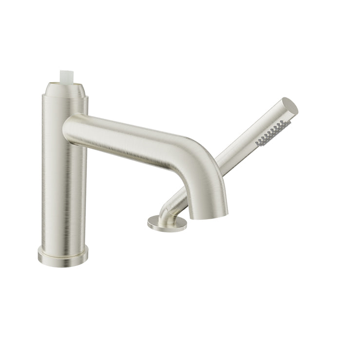 Baril 2-piece tub filler with hand shower (without handle)