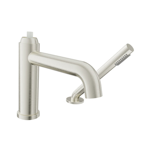 Baril 2-piece tub filler with hand shower (without handle)