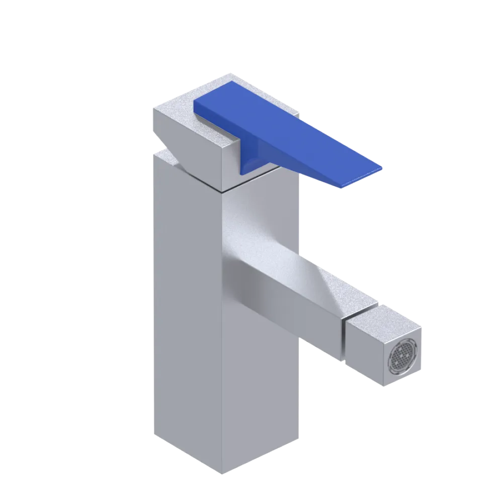 Rubinet Single Control Bidet Fitting (less drain) Satin Chrome
