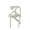 Baril Wall-mounted tub faucet with hand shower