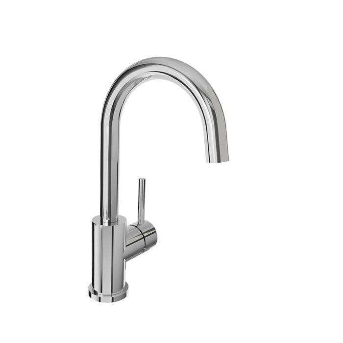 Baril Single-hole lavatory faucet, drain included