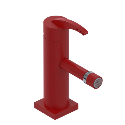 Rubinet Single Control Bidet Fitting (less drain) Maroon