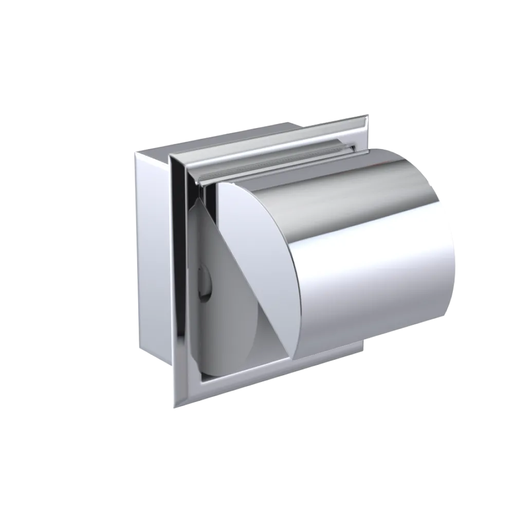 Rubinet RECESSED TOILET PAPER HOLDER Chrome
